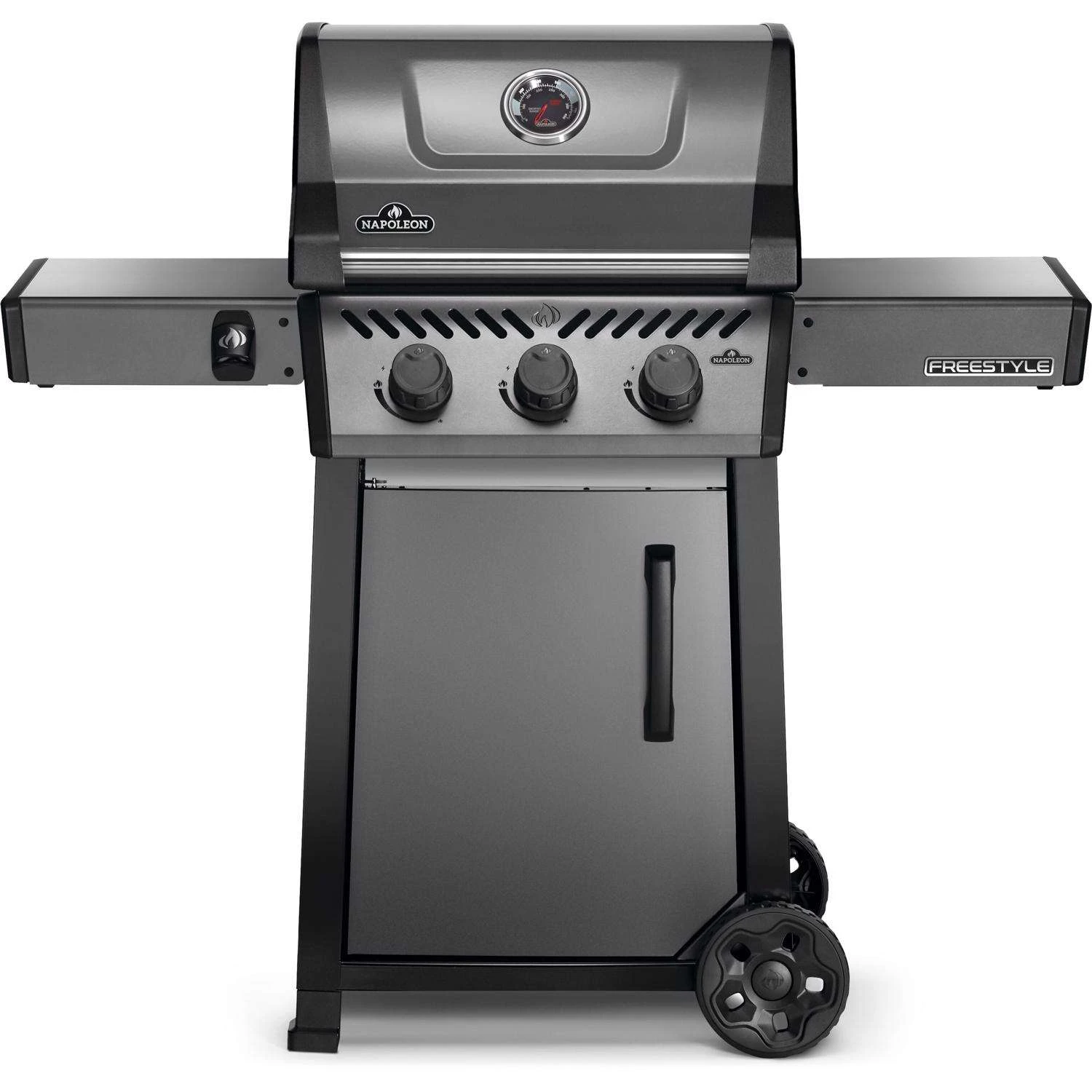 Napoleon Freestyle 3 Burner Natural Gas Grill Charcoal Gray