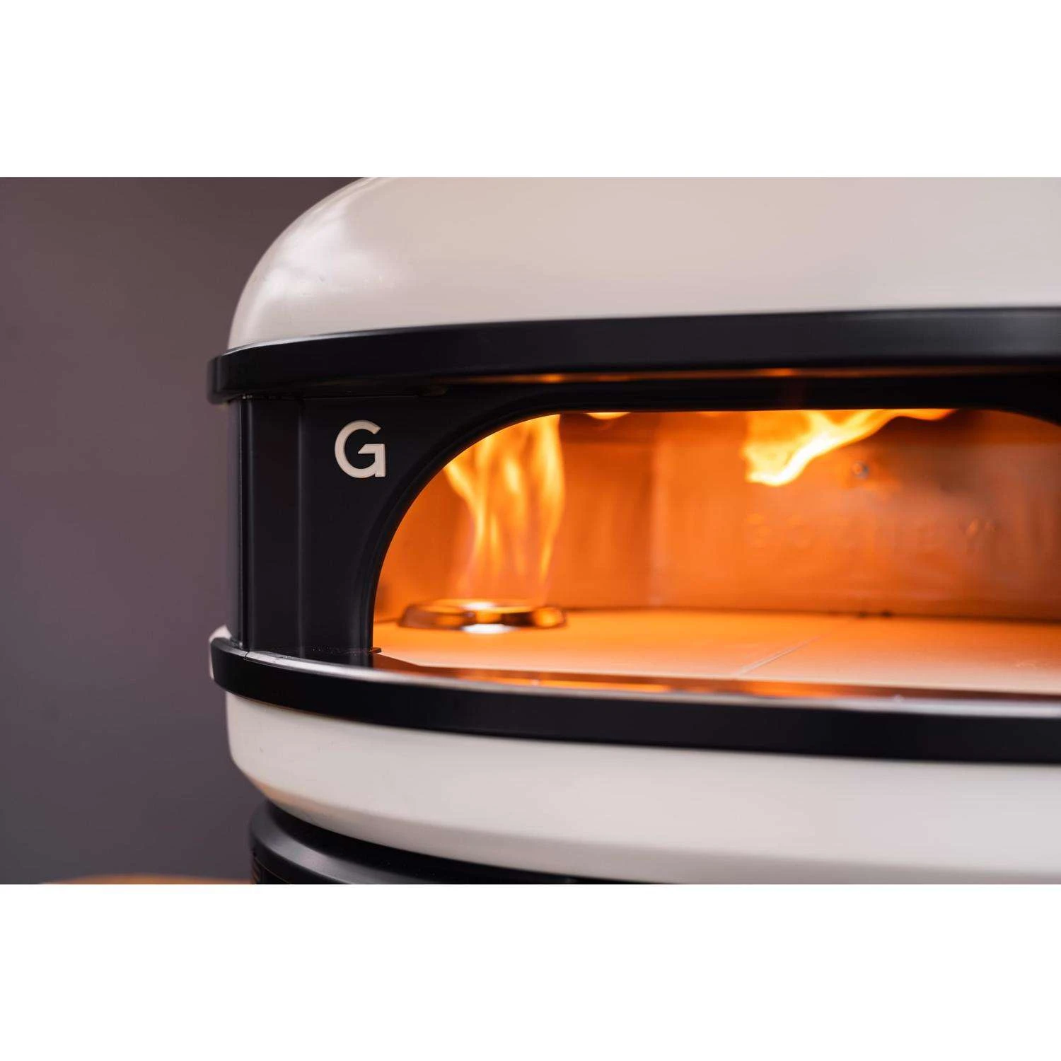 Gozney Dome 29 In. Propane Gas/Wood Outdoor Pizza Oven Bone - Image 4