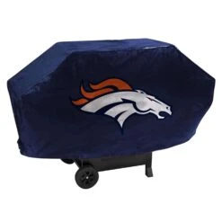 Rico NFL Dark Blue Denver Broncos Grill Cover For Universal