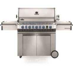 Napoleon Prestige PRO 5 Burner Natural Gas Grill Silver