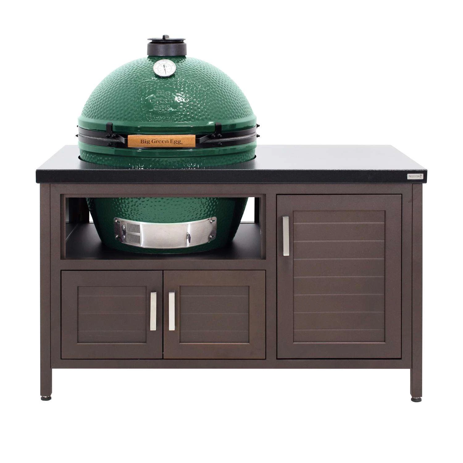 Big Green Egg 24 In. XLarge EGG Package With 53" Modern Farmhouse Table Charcoal Kamado Grill And Sm - Image 2