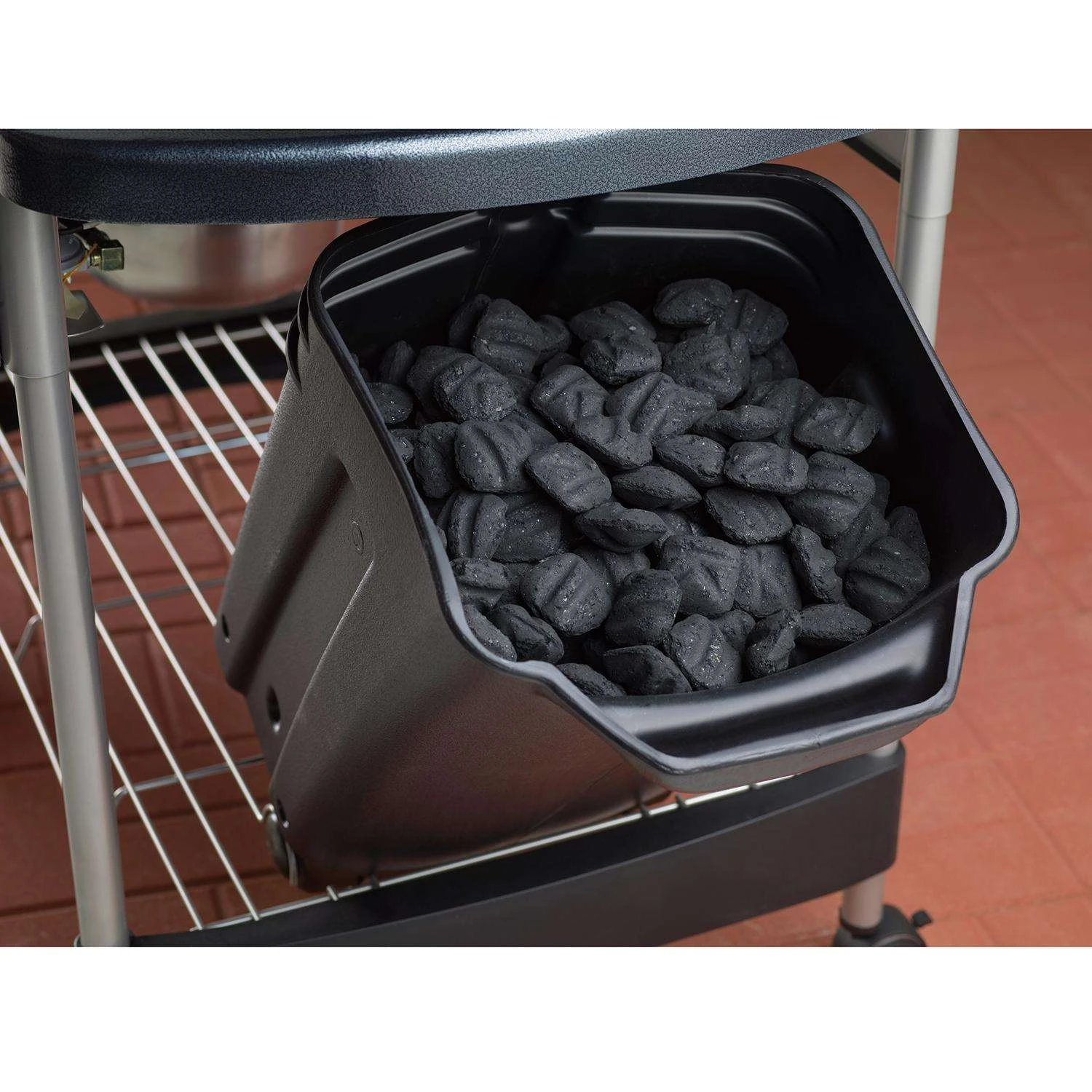 Weber 22 In. Performer Deluxe Charcoal Grill Green - Image 4