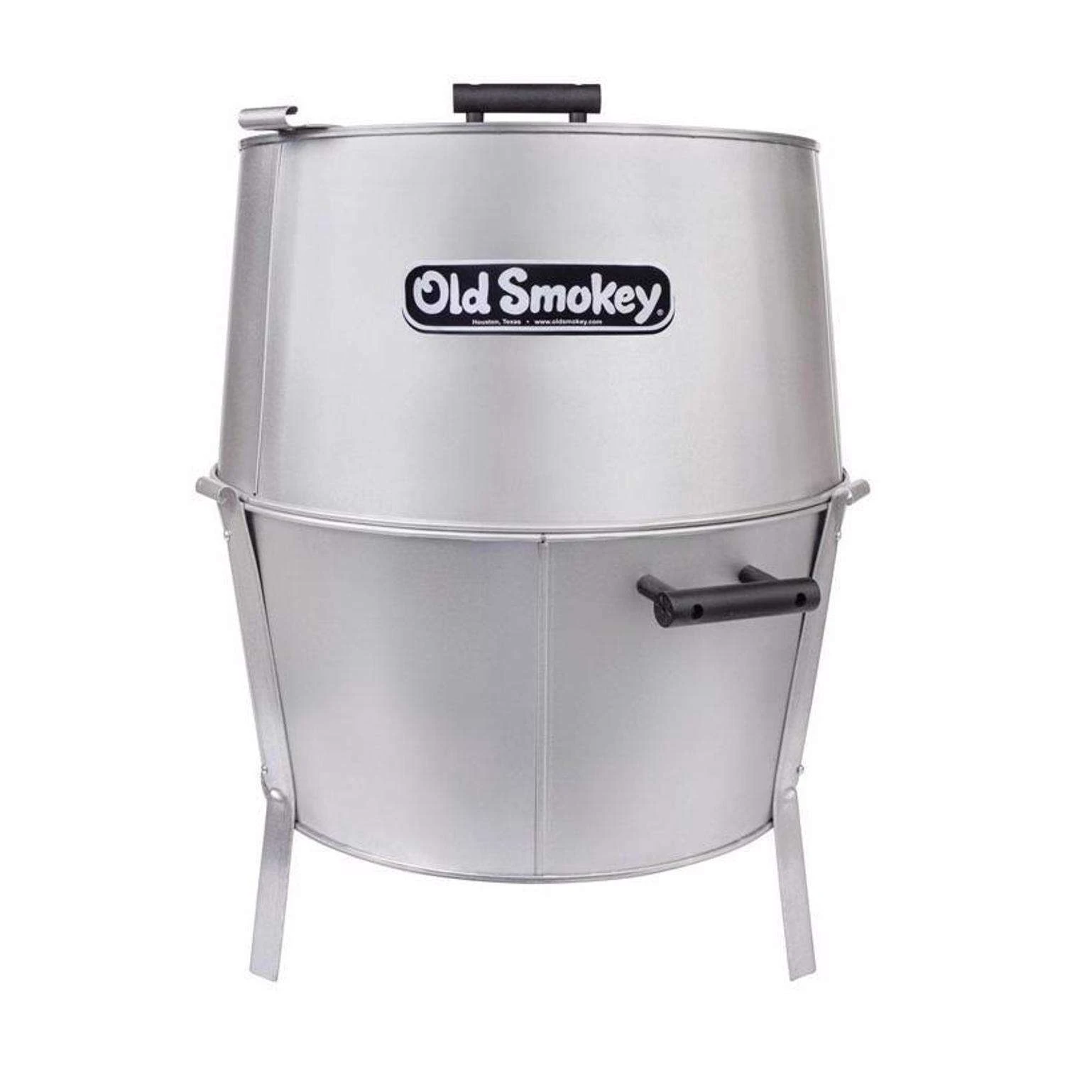 Old Smokey Products 21 In. Charcoal Grill Silver