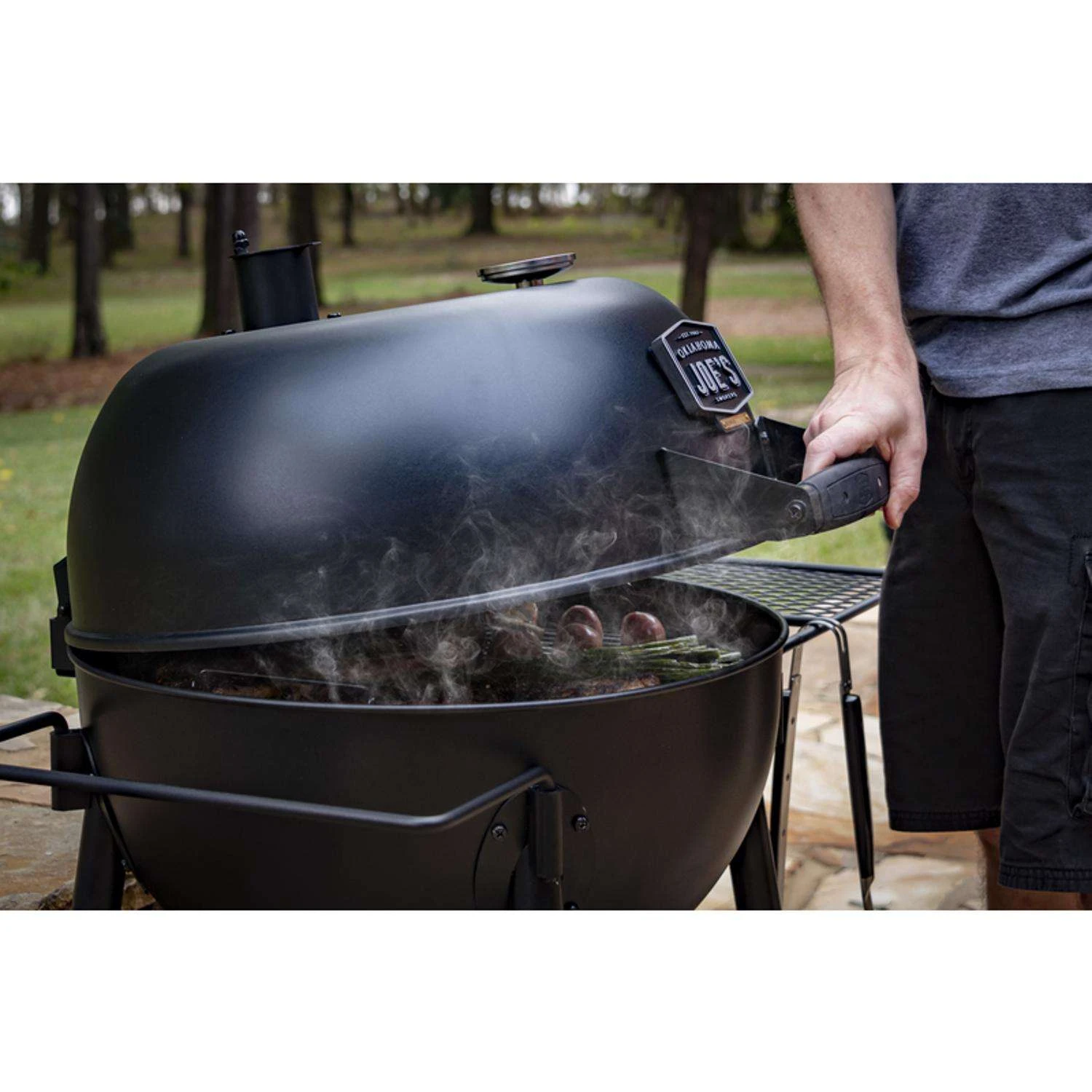 Char-Broil 21.5 In. Blackjack Charcoal Grill Black - Image 7
