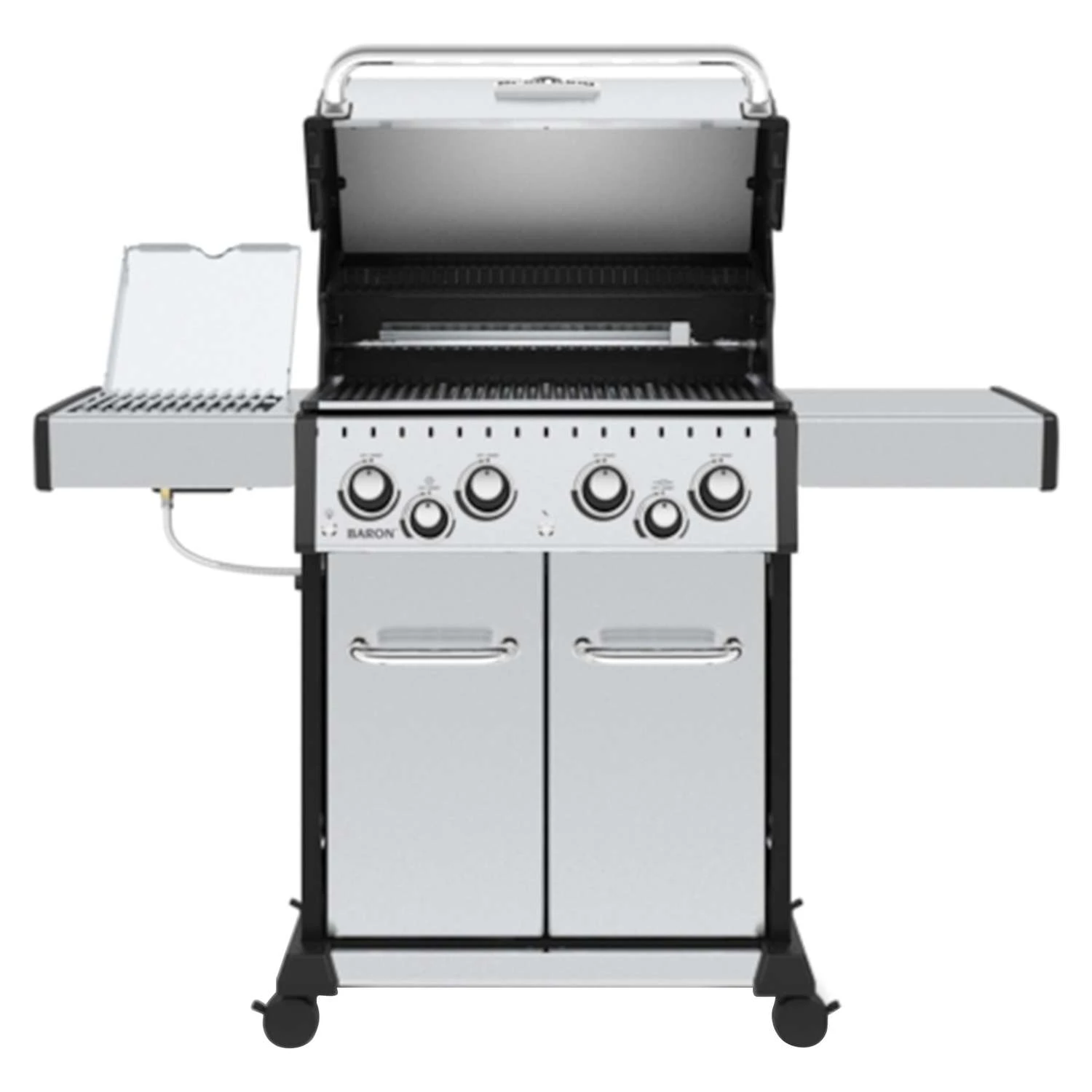 Broil King Baron S 440 Pro Infrared 4 Burner Liquid Propane Grill Black - Image 3