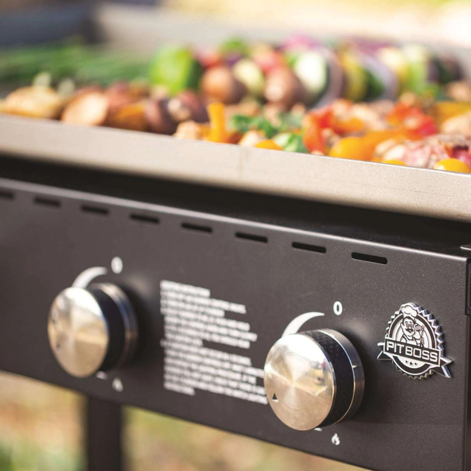 Pit Boss PB575GD4 Deluxe 4 Burner Liquid Propane Outdoor Griddle Black - Image 5