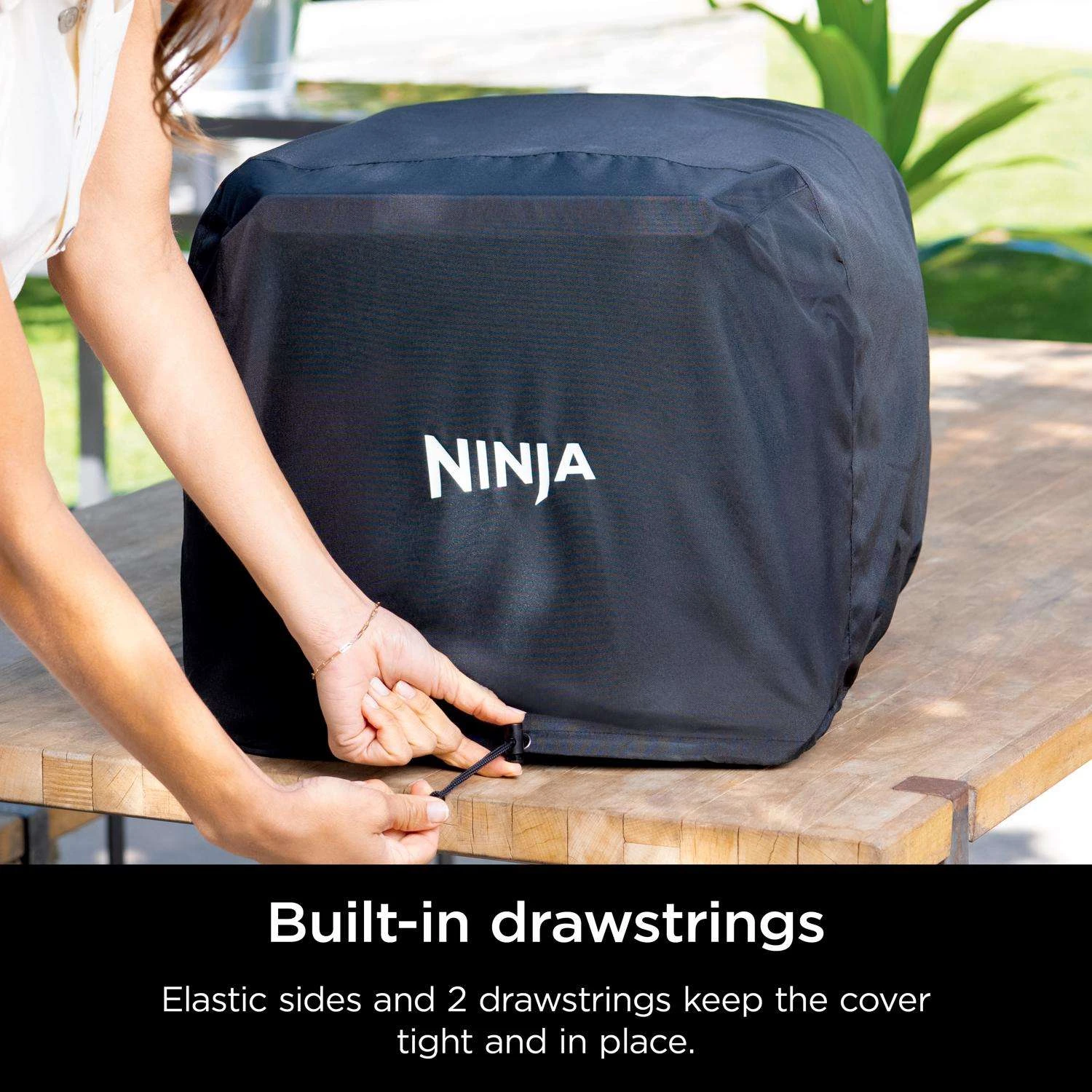 Ninja Woodfire Black Grill Cover For OO101 - Image 4