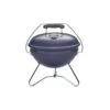 Weber 14 In. Smokey Joe Premium Charcoal Grill Slate Blue