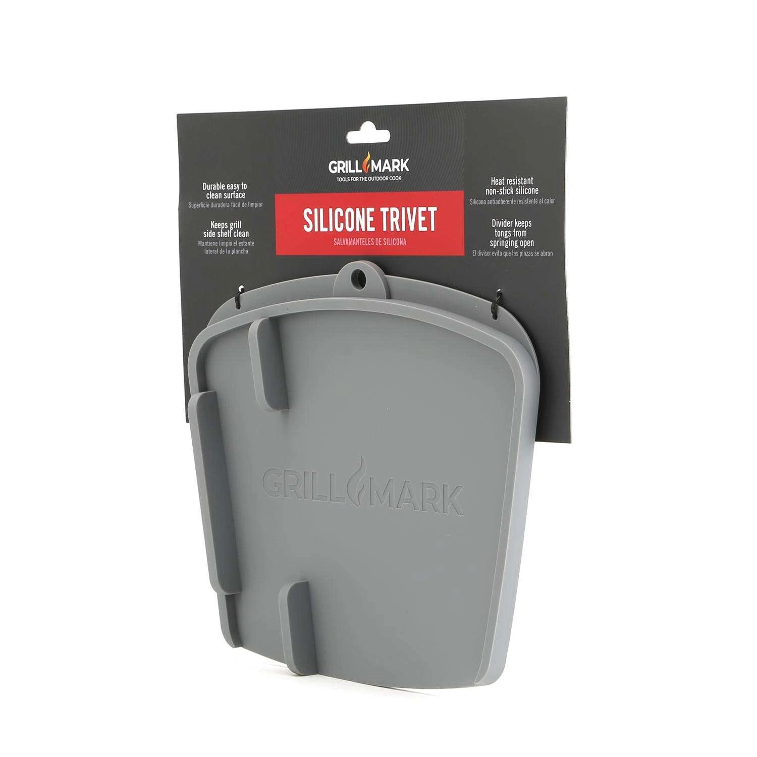 Grill Mark Plastic Gray Spatula Mat 1 Pk - Image 3
