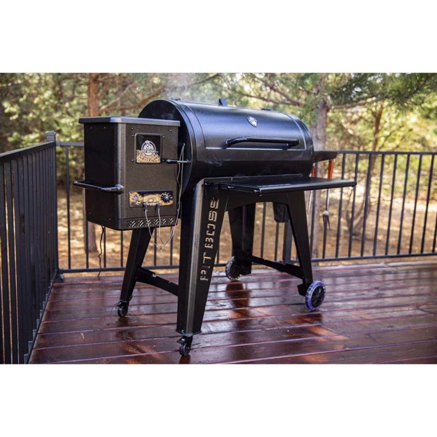 Pit Boss Navigator 1150G Wood Pellet Grill And Smoker Black - Image 5