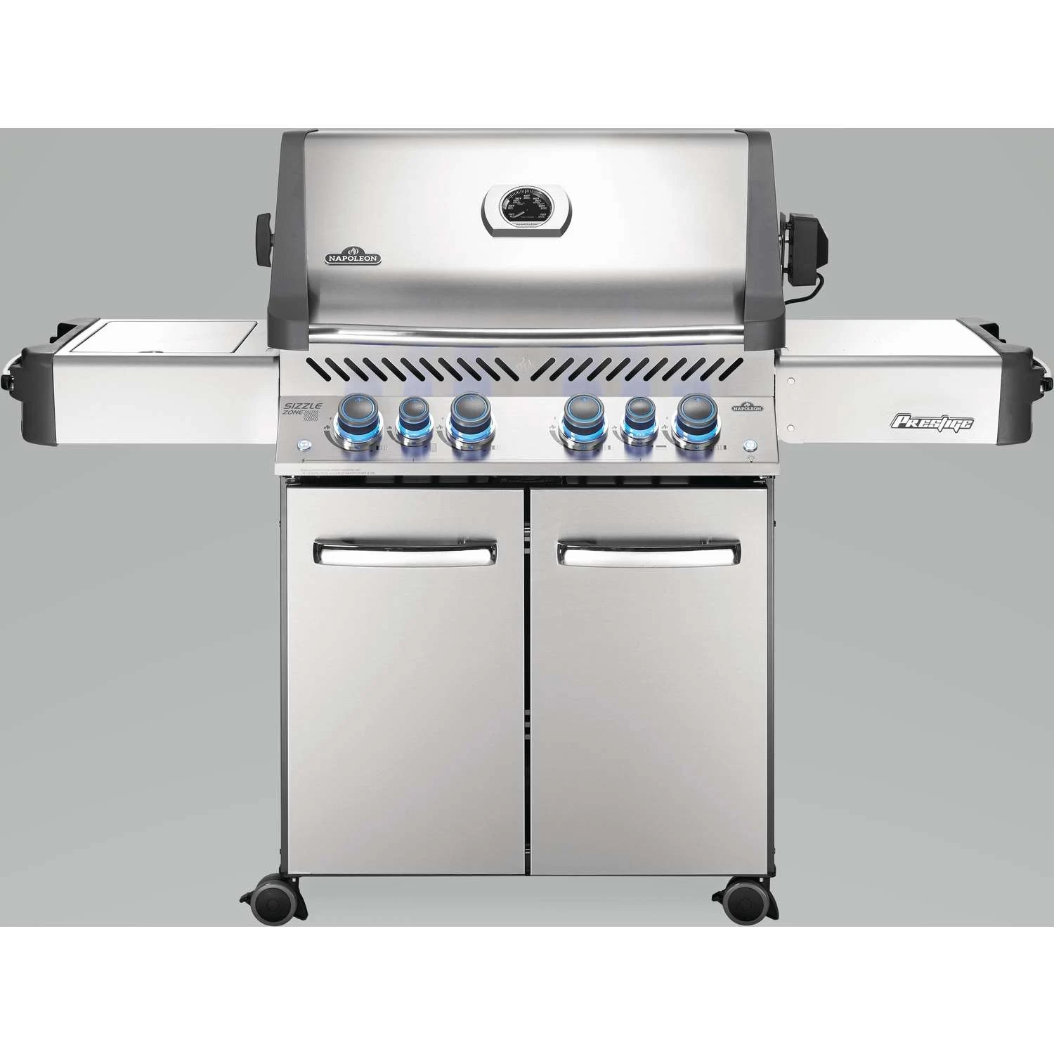 Napoleon Prestige 4 Burner Liquid Propane Grill Silver