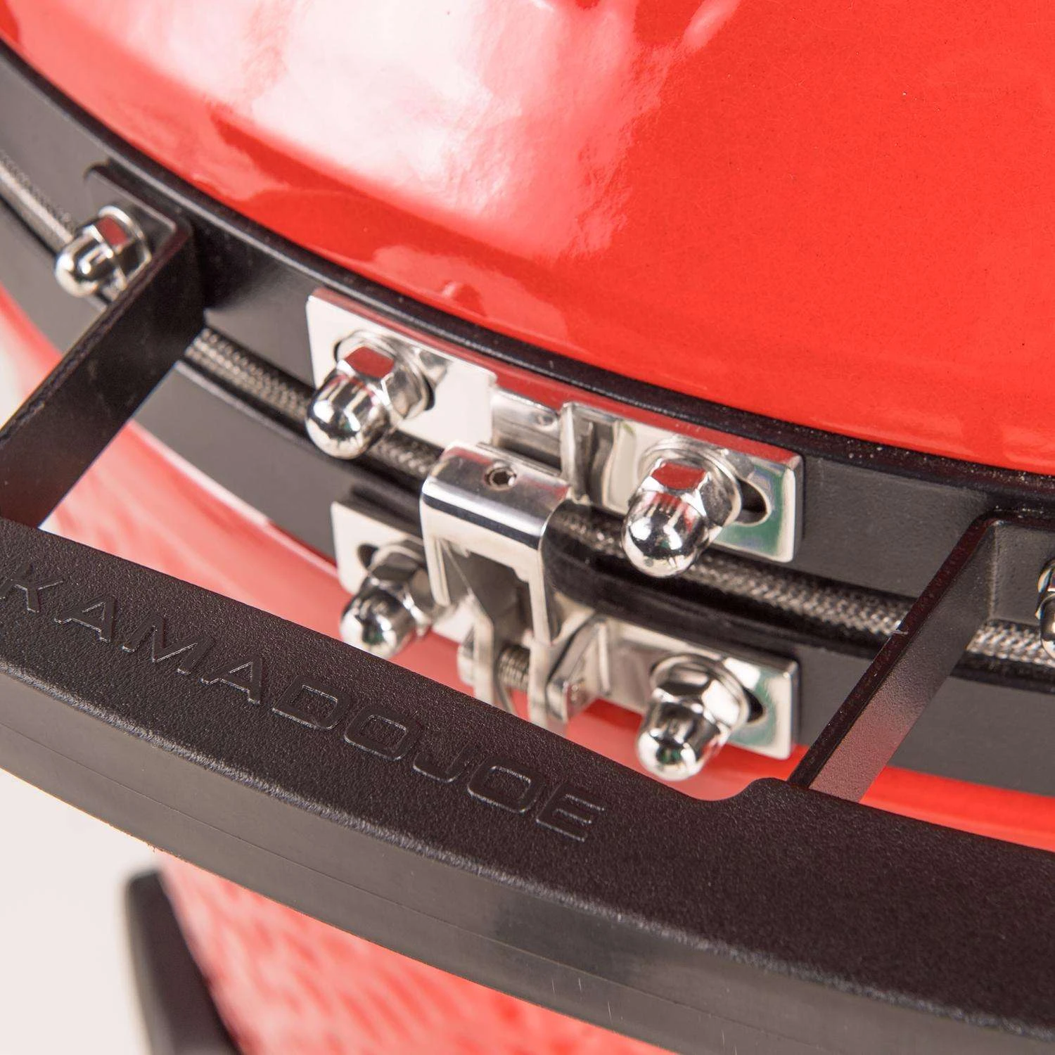 Kamado Joe 18 In. Classic III Charcoal Kamado Grill And Smoker Black/Red - Image 4