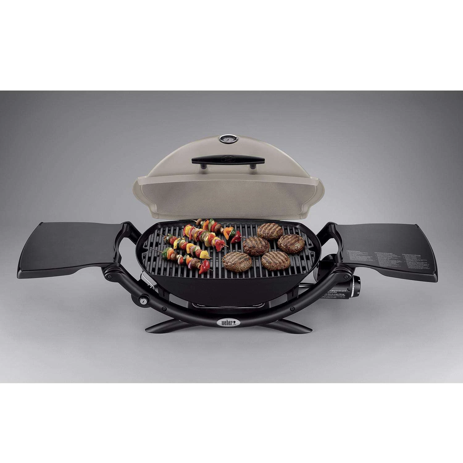 Weber Q2200 1 Burner Liquid Propane Grill Titanium - Image 2