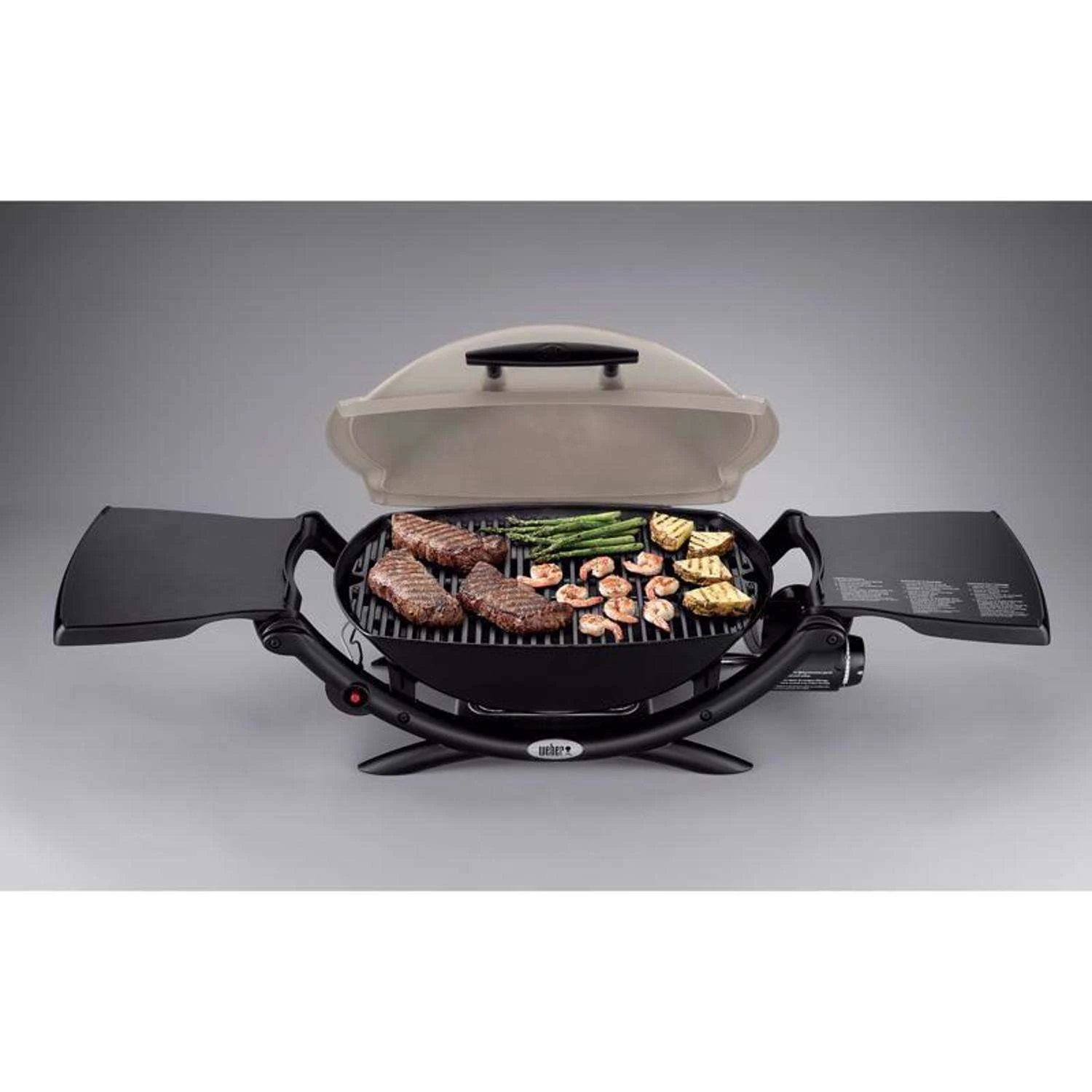 Weber Q2000 1 Burner Liquid Propane Grill Titanium - Image 2