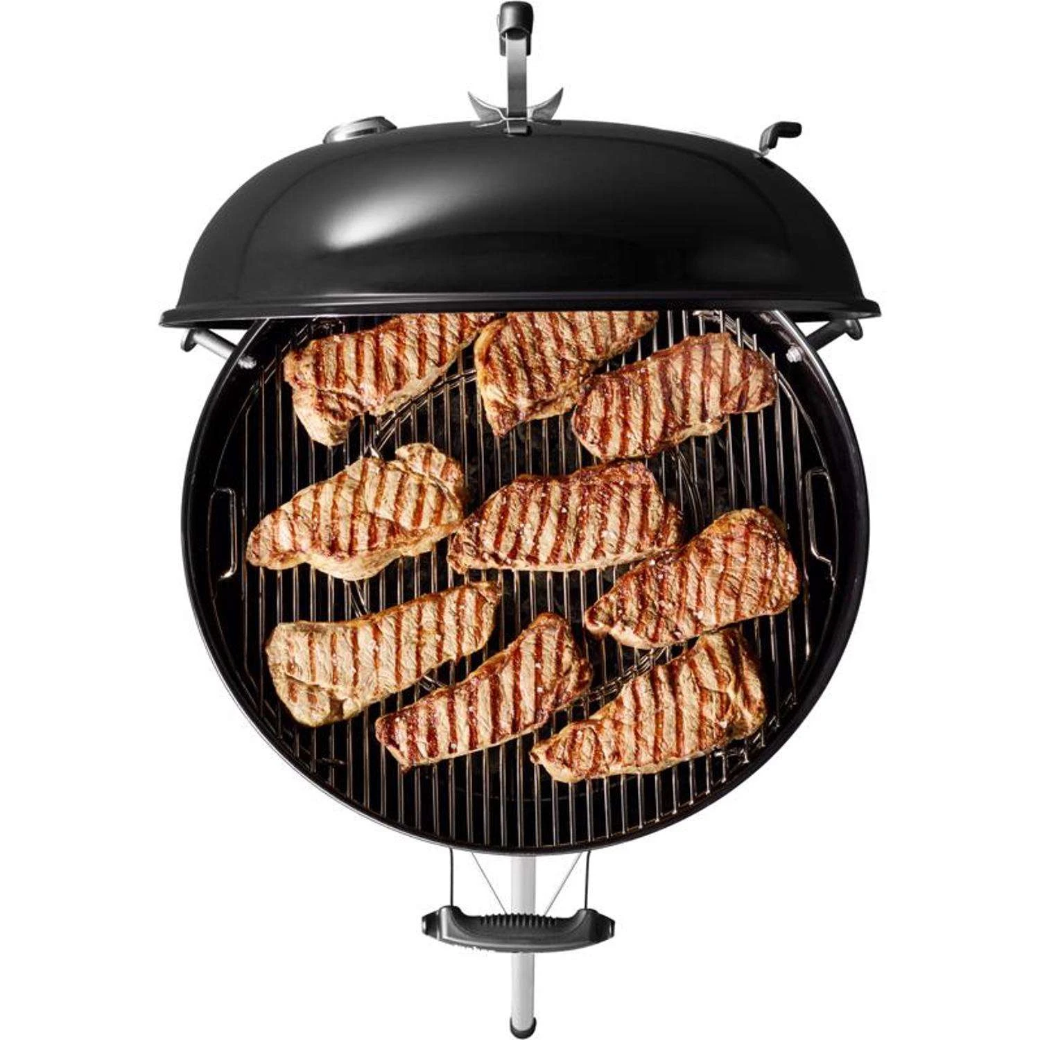 Weber 22 In. Master-Touch Charcoal Grill Deep Ocean Blue - Image 2