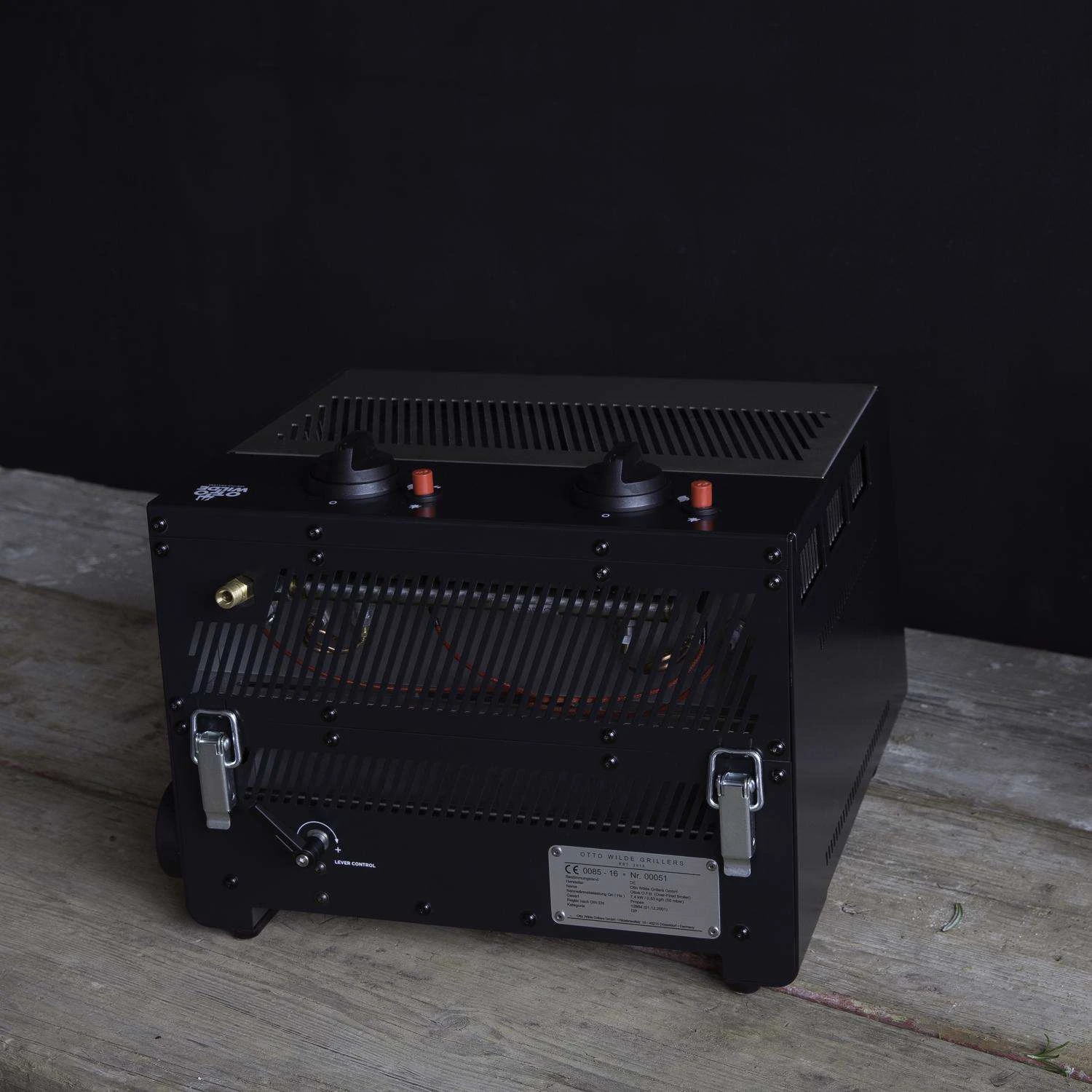 Otto Original 2 Burner Liquid Propane Grill Black/Silver - Image 6