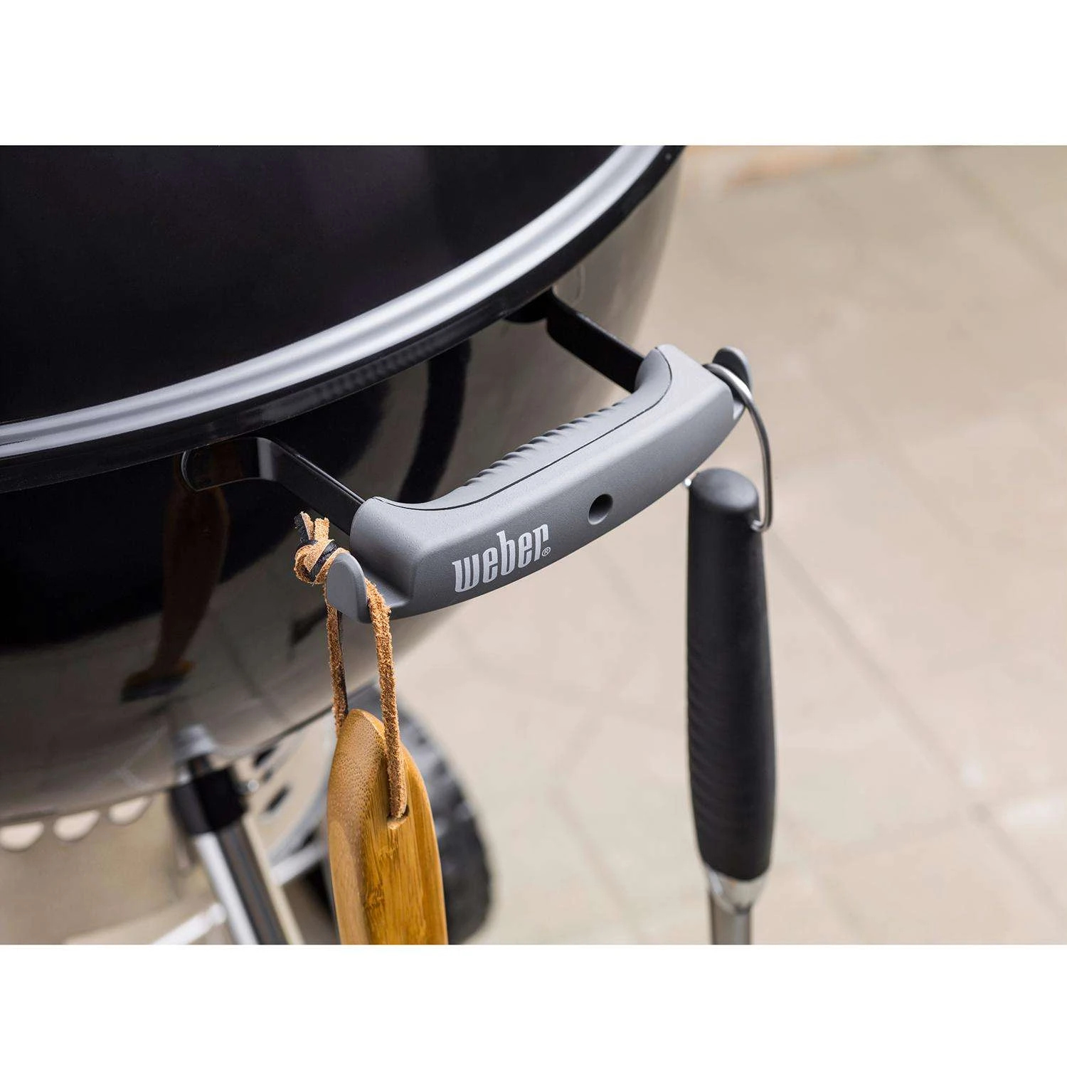 Weber 22 In. Original Kettle Premium Charcoal Grill Black - Image 5