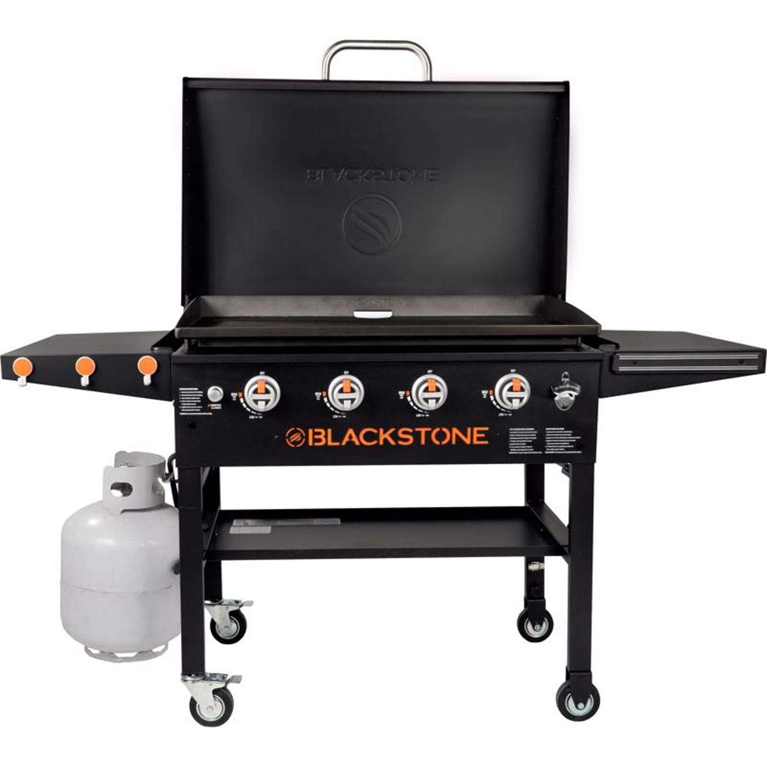 Blackstone 4 Burner Liquid Propane Outdoor Griddle Black - Image 3