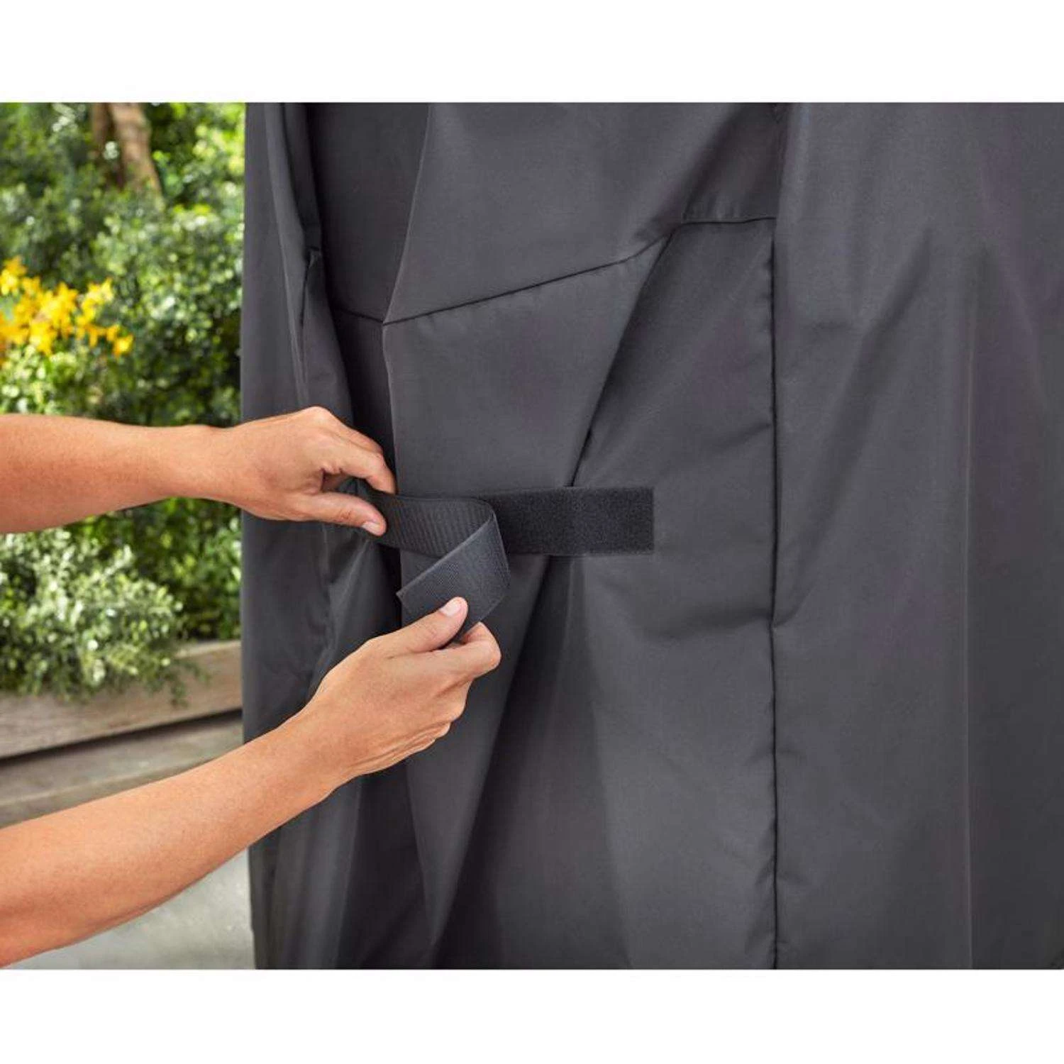 Weber Premium Genesis 300 And Genesis II 300 Series Black Grill Cover For Genesis 300 And Genesis II - Image 3