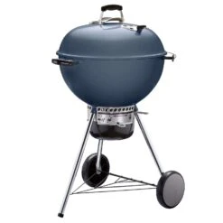 Weber 22 In. Master-Touch Charcoal Grill Slate Blue