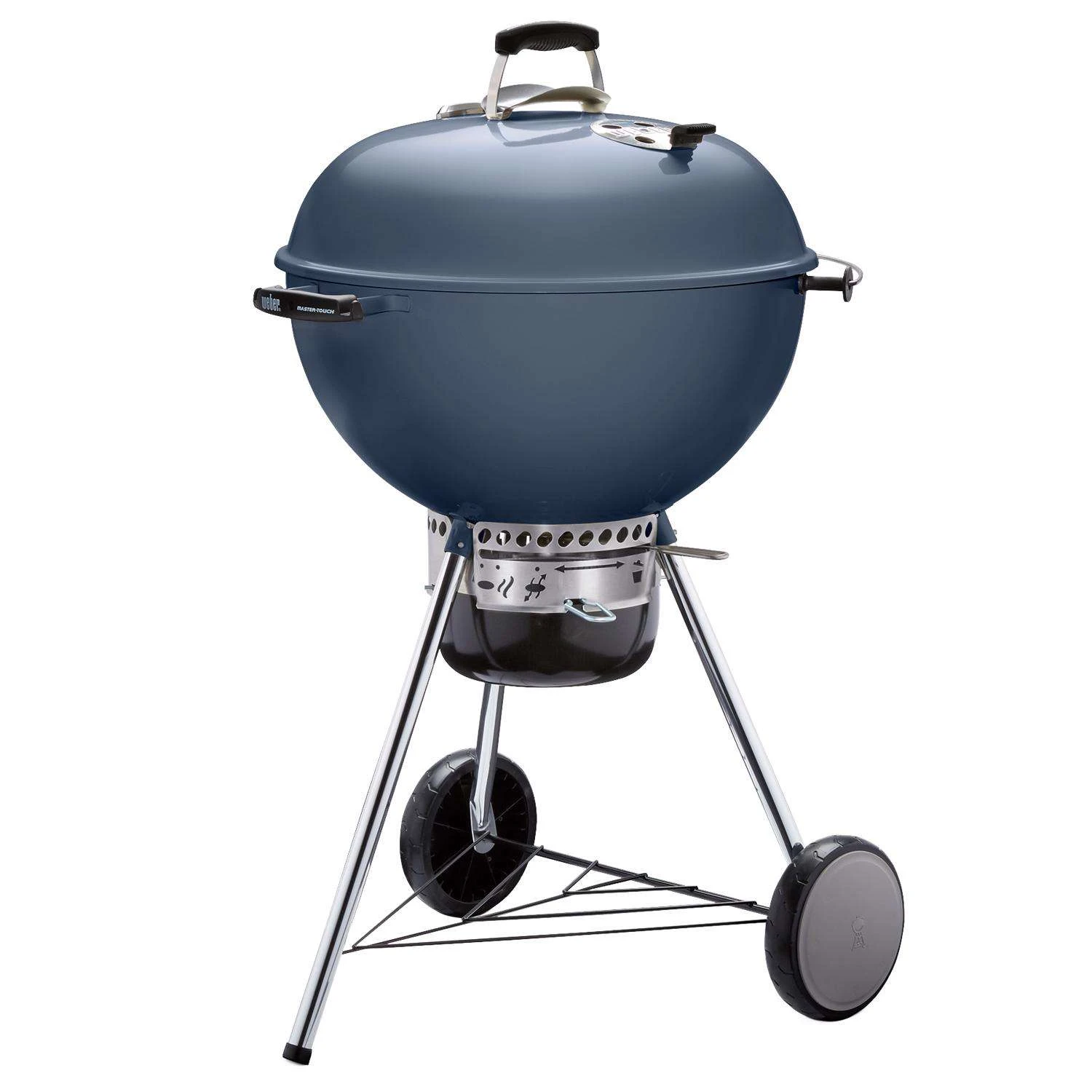 Weber 22 In. Master-Touch Charcoal Grill Slate Blue