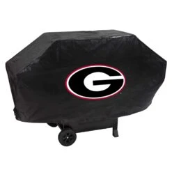 Rico NCAA Black University Of Georgia Grill Cover For Universal