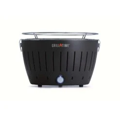 Grill Time 16 In. Tailgater GTX Charcoal Grill Gray