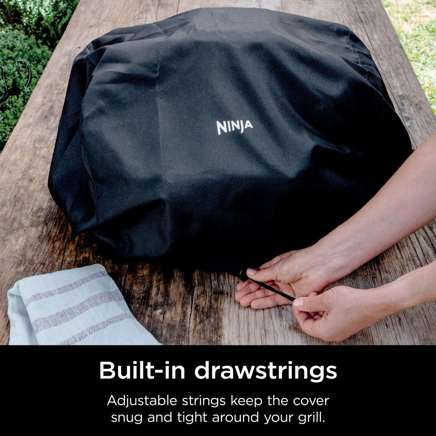Ninja Woodfire Black Grill Cover For OG700 - Image 4
