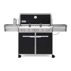 Weber Summit E-670 6 Burner Liquid Propane Grill Black