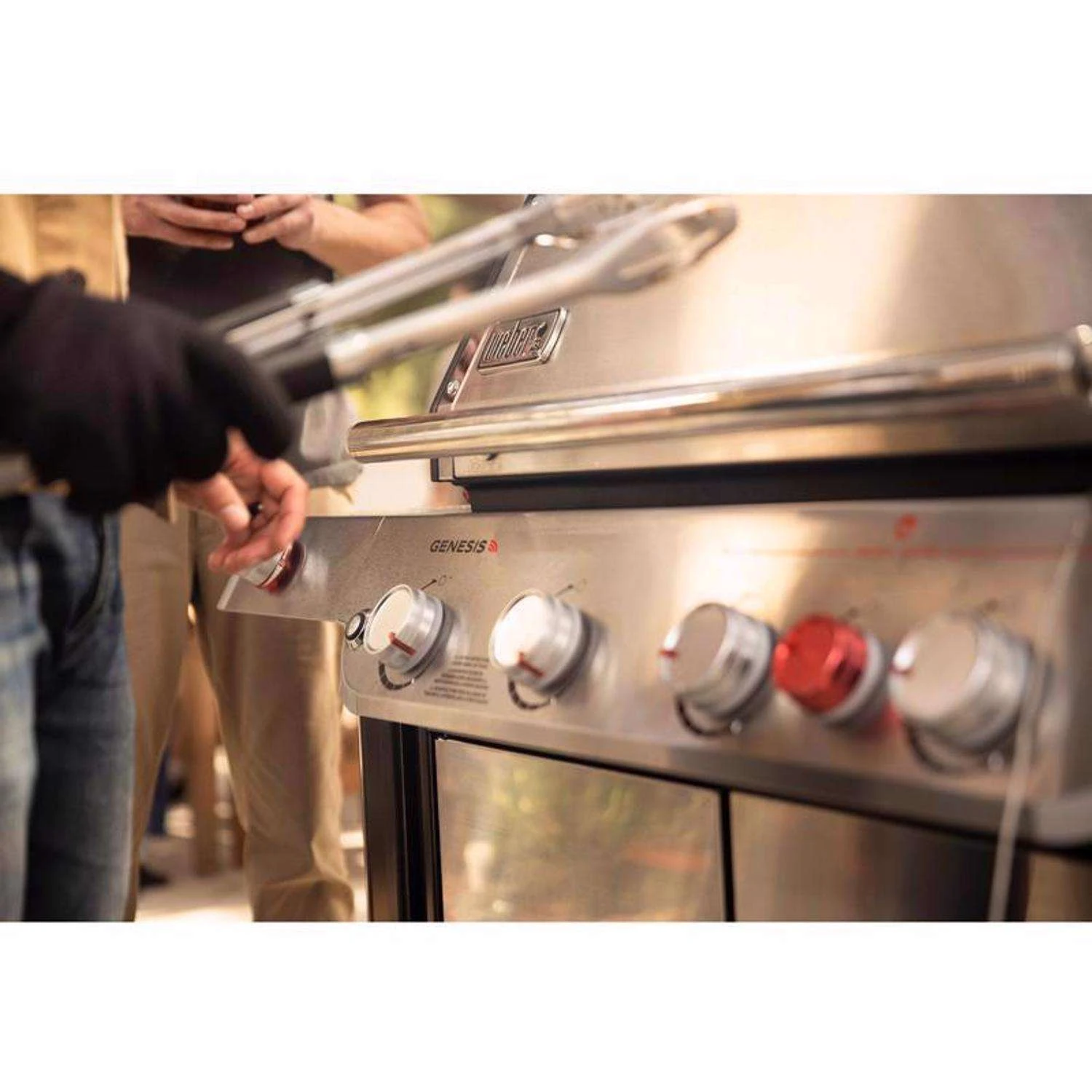 Weber Genesis S-435 4 Burner Natural Gas Grill Stainless Steel - Image 9