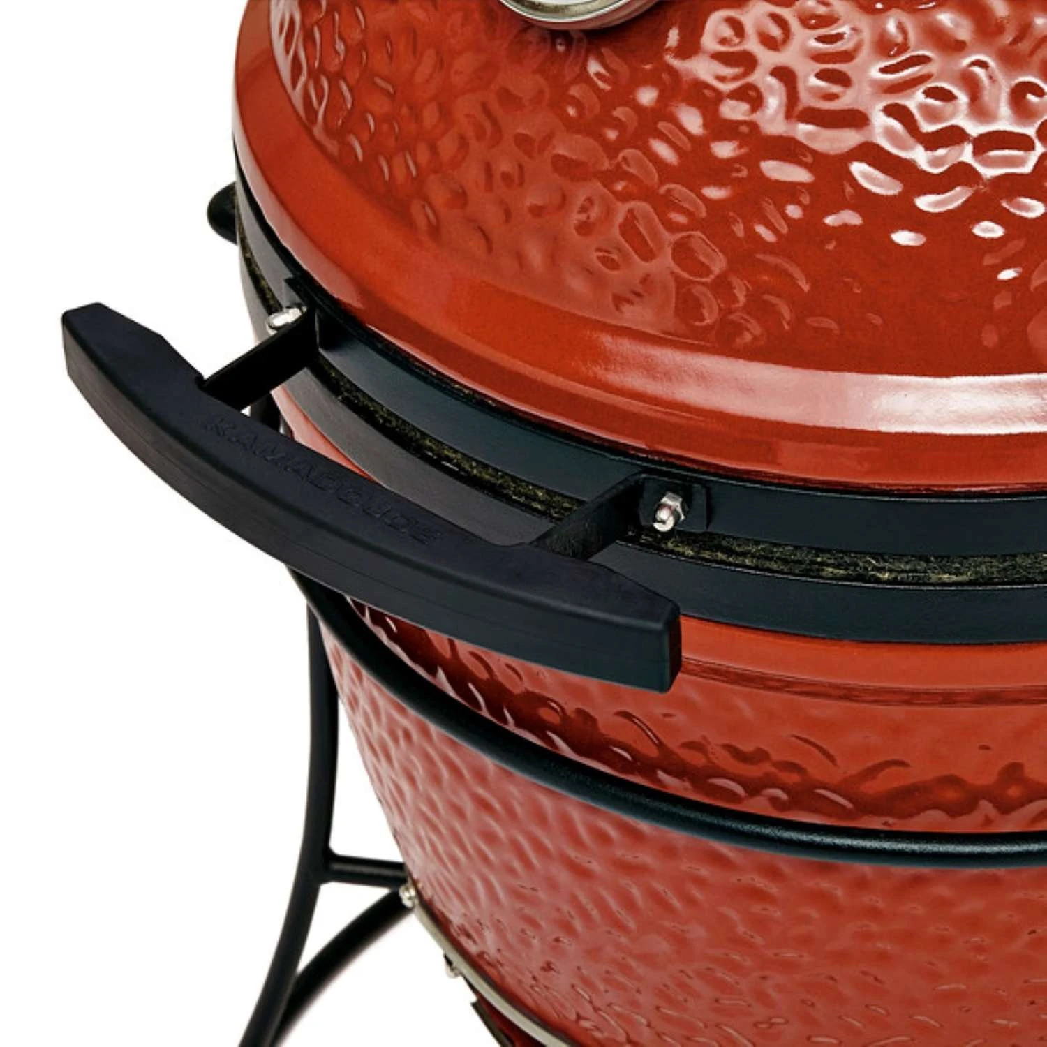 Kamado Joe 13.5 In. Joe Jr. Charcoal Kamado Grill And Smoker Red - Image 3