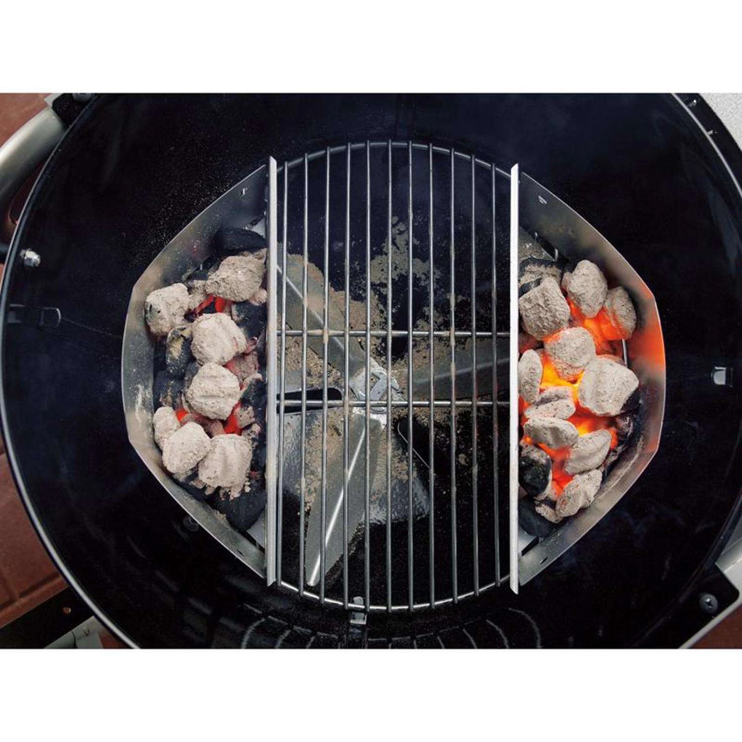 Weber 22 In. Master-Touch Charcoal Grill Deep Ocean Blue - Image 5