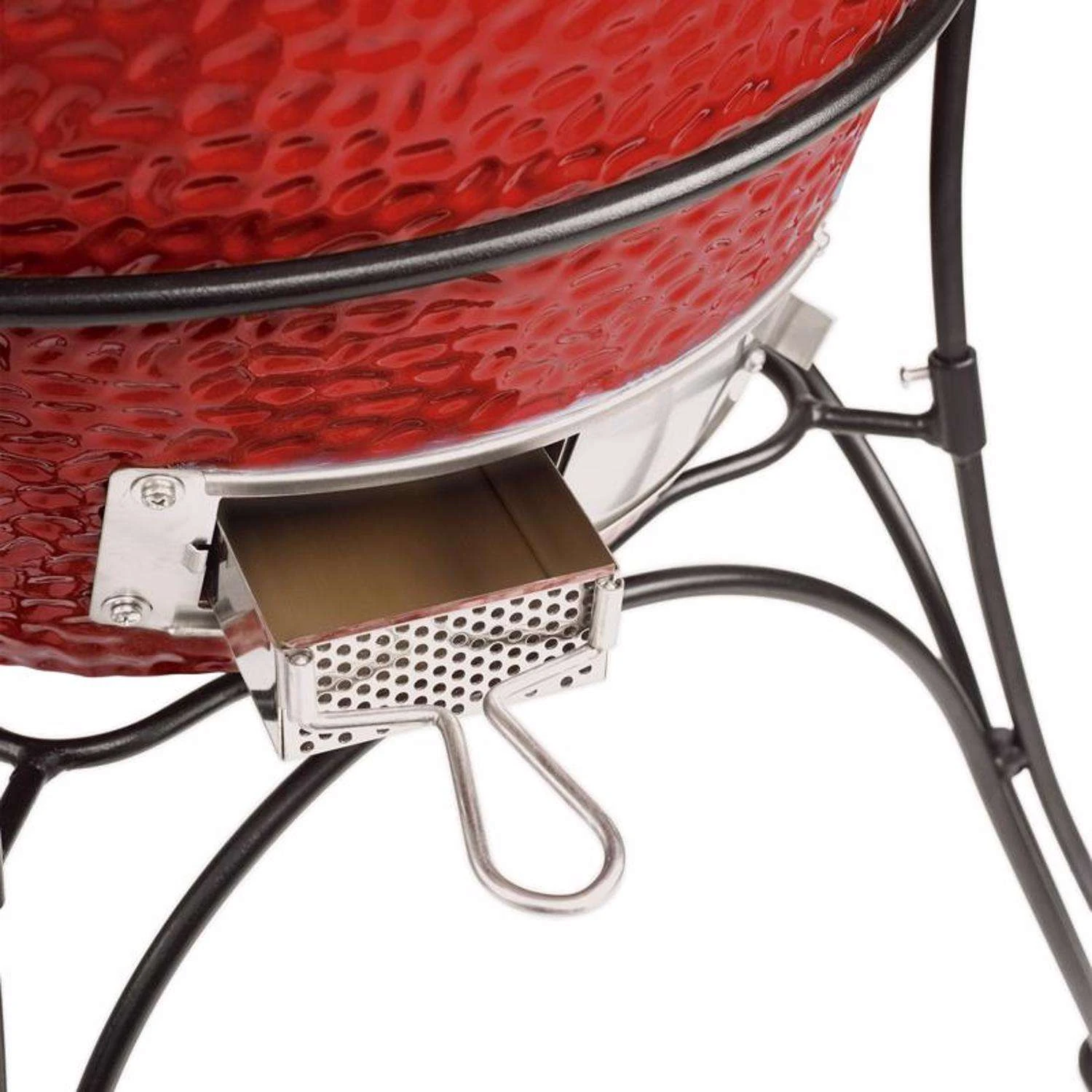 Kamado Joe 18 In. Classic Joe II Charcoal Kamado Grill And Smoker Red - Image 6