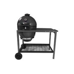 Brand-Man Grills 20 In. Rodeo Deluxe Charcoal/Wood Kamado Grill And Smoker Gray