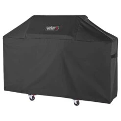 Weber Premium Genesis 300 And Genesis II 300 Series Black Grill Cover For Genesis 300 And Genesis II