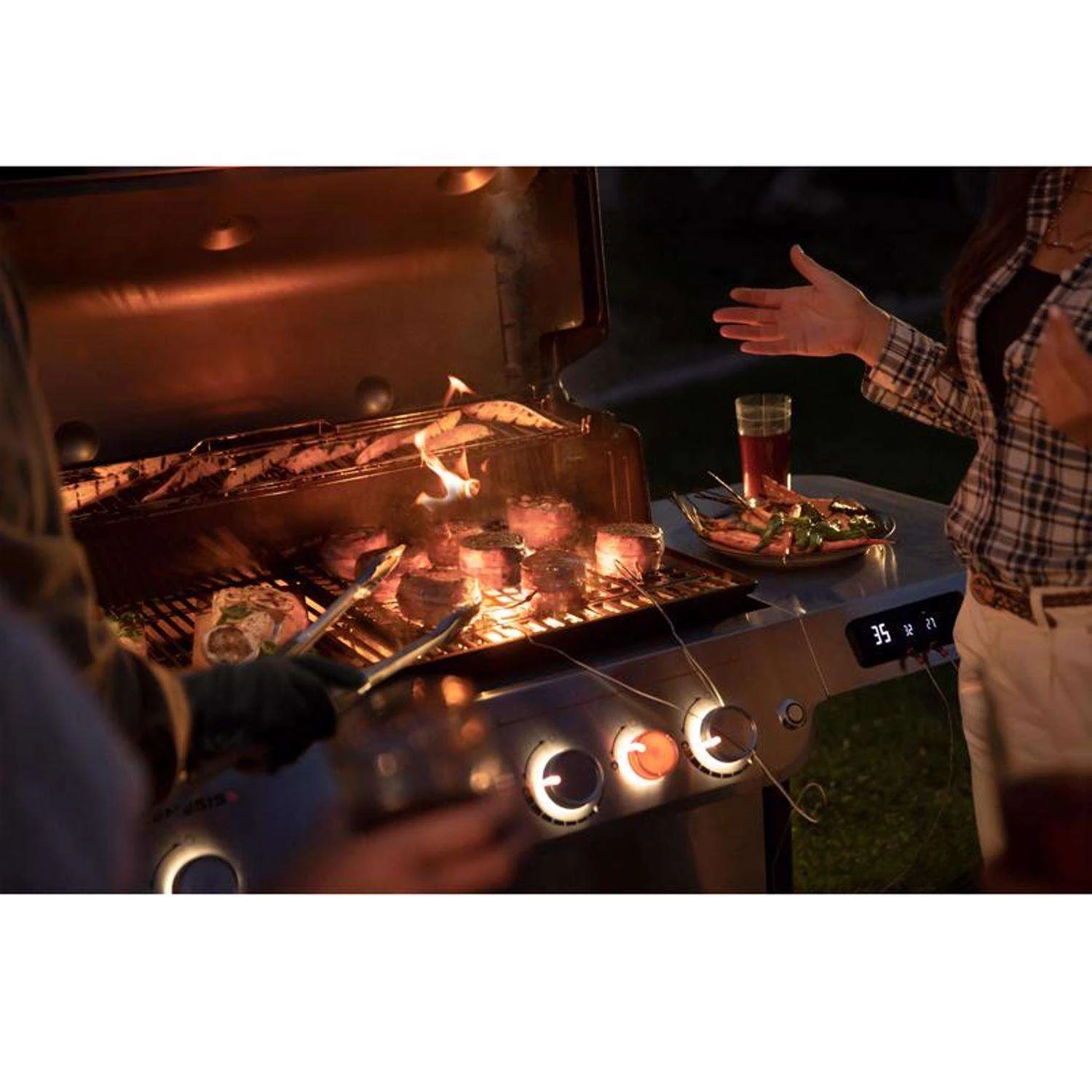 Weber Genesis EPX-335 3 Burner Liquid Propane WiFi Grill Black - Image 9