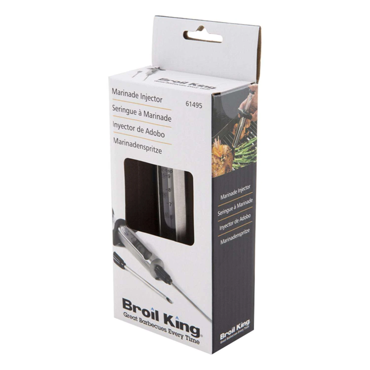 Broil King Aluminum Black/Silver Marinade Injector 1 Pk - Image 2