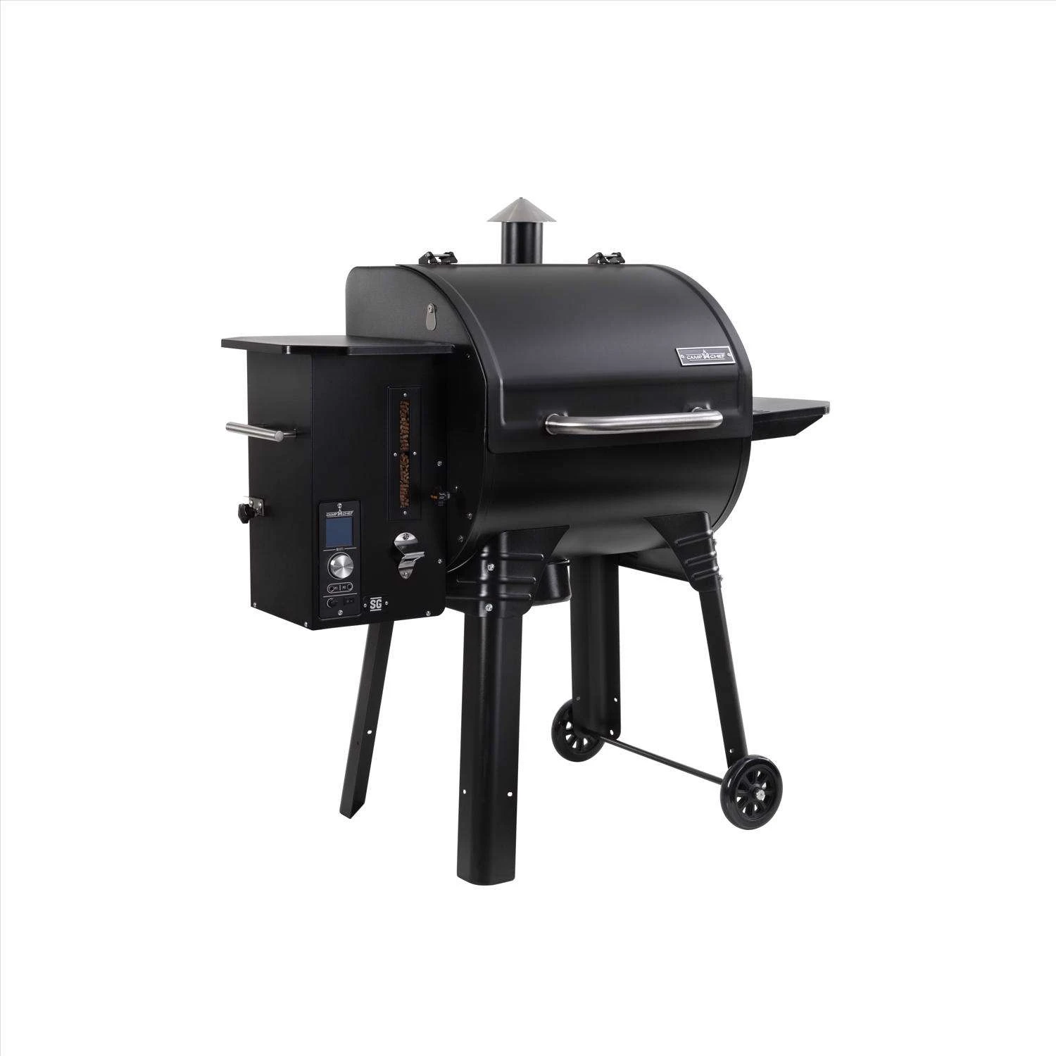 Camp Chef SmokePro Wood Pellet Bluetooth And WiFi Grill And Smoker Black - Image 3