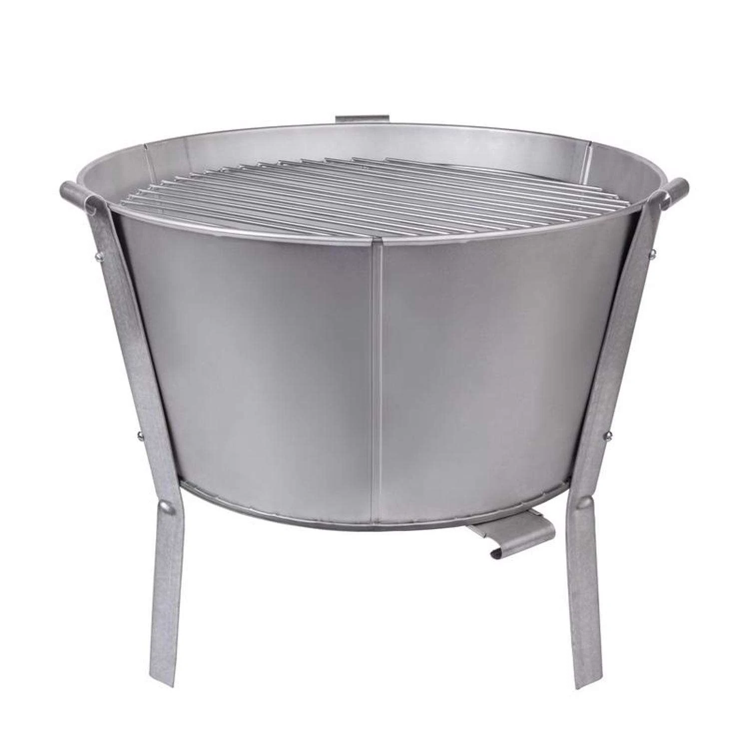 Old Smokey Products 17 In. Charcoal Grill Silver - Image 4