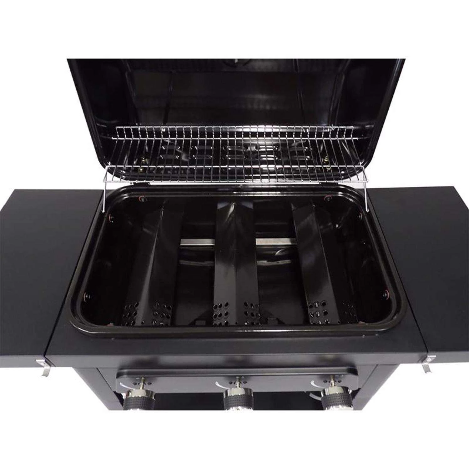 Brand-Man Grills Bronco2 3 Burner Liquid Propane Portable Grill Black - Image 9