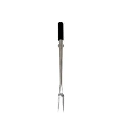 FireDisc Ultimate Forking Stainless Steel Black/Silver Grilling Fork 1 Pc