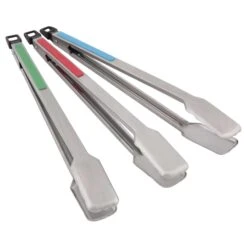 Broil King Stainless Steel Assorted Grill Tongs 3 Pk
