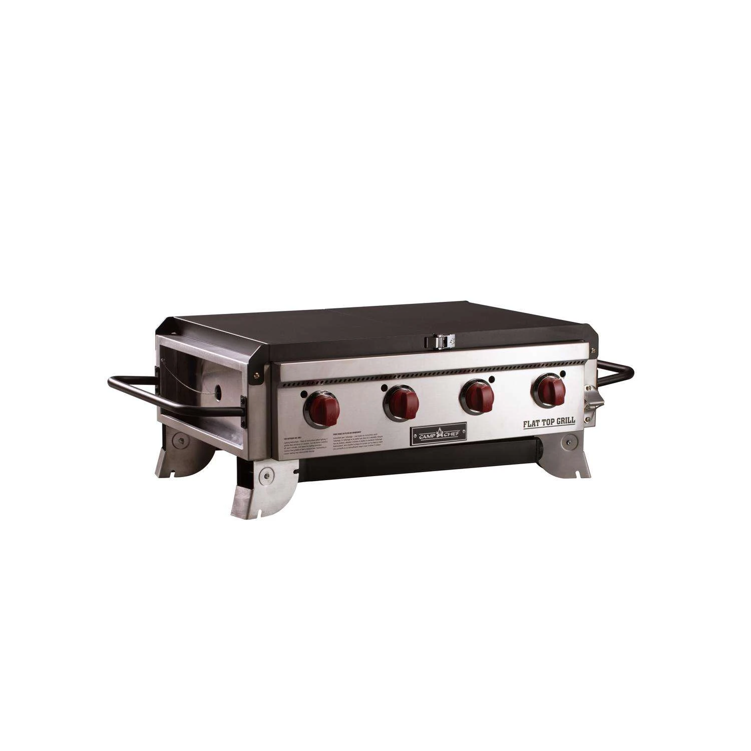 Camp Chef 4 Burner Liquid Propane Portable Grill Black/Silver - Image 2