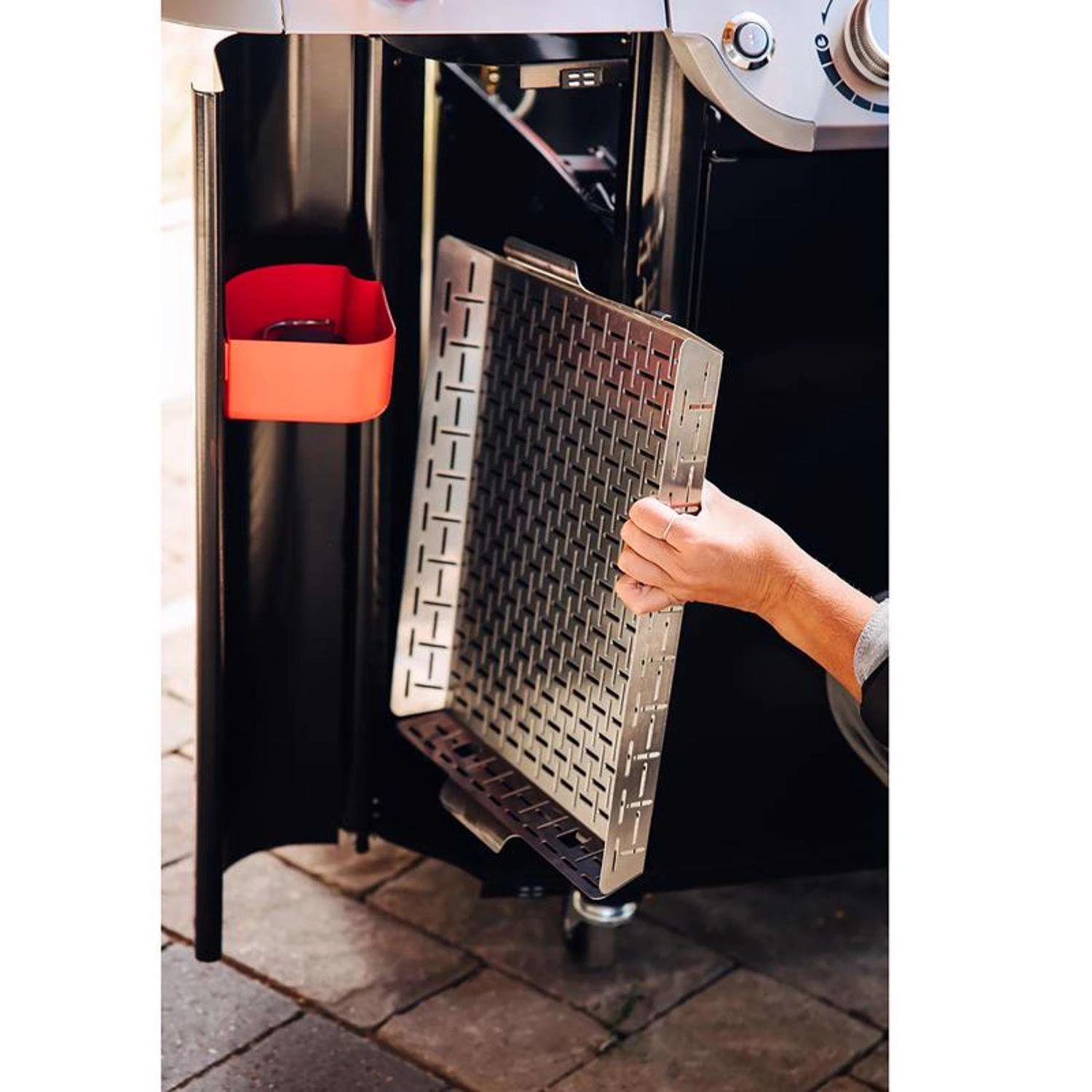 Weber Genesis S-435 4 Burner Natural Gas Grill Stainless Steel - Image 7