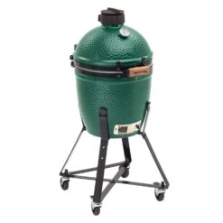 Big Green Egg 13 In. Small EGG In Nest Package Charcoal Kamado Grill And Smoker Green
