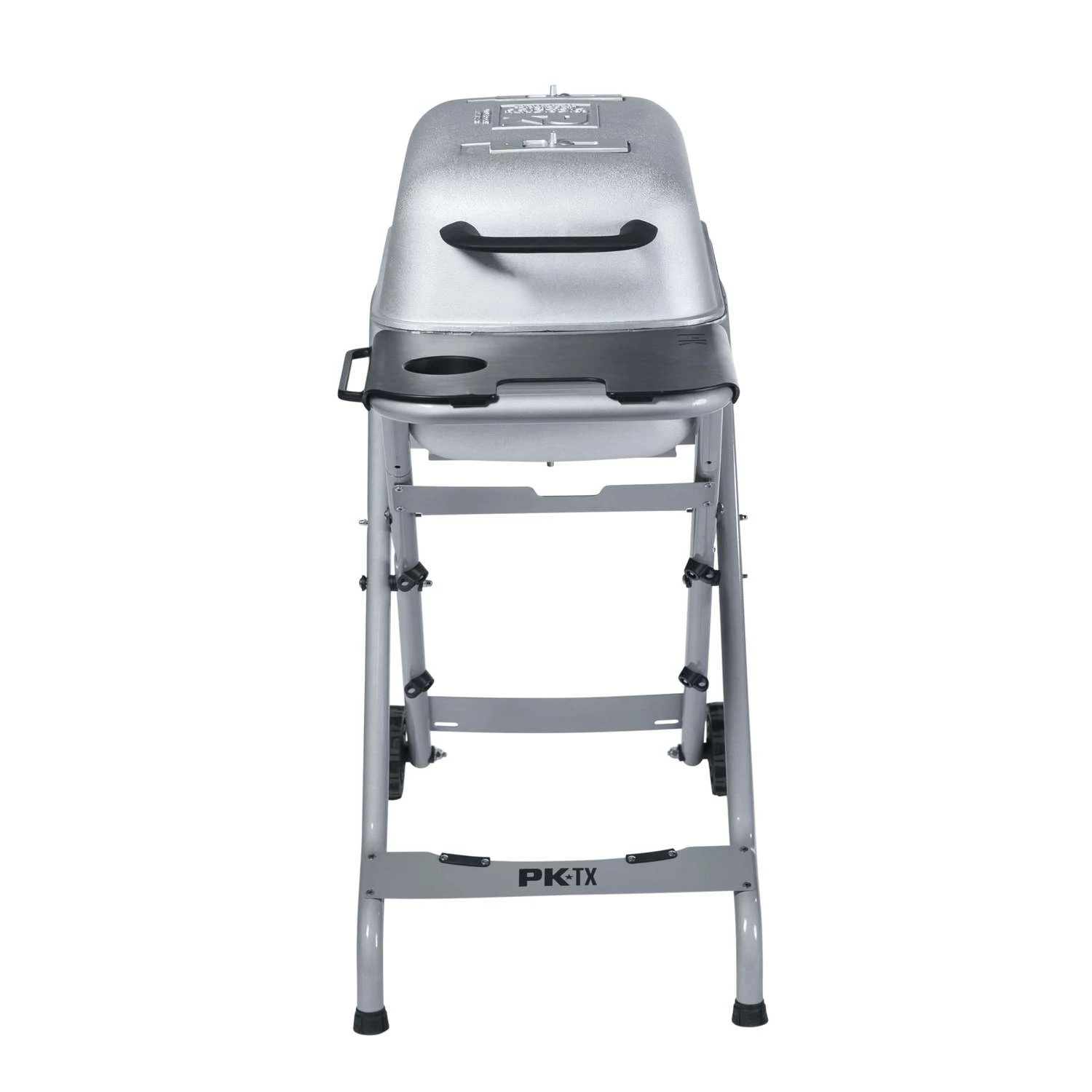 PK Grills 22 In. PK-TX Charcoal Grill And Smoker Silver - Image 4