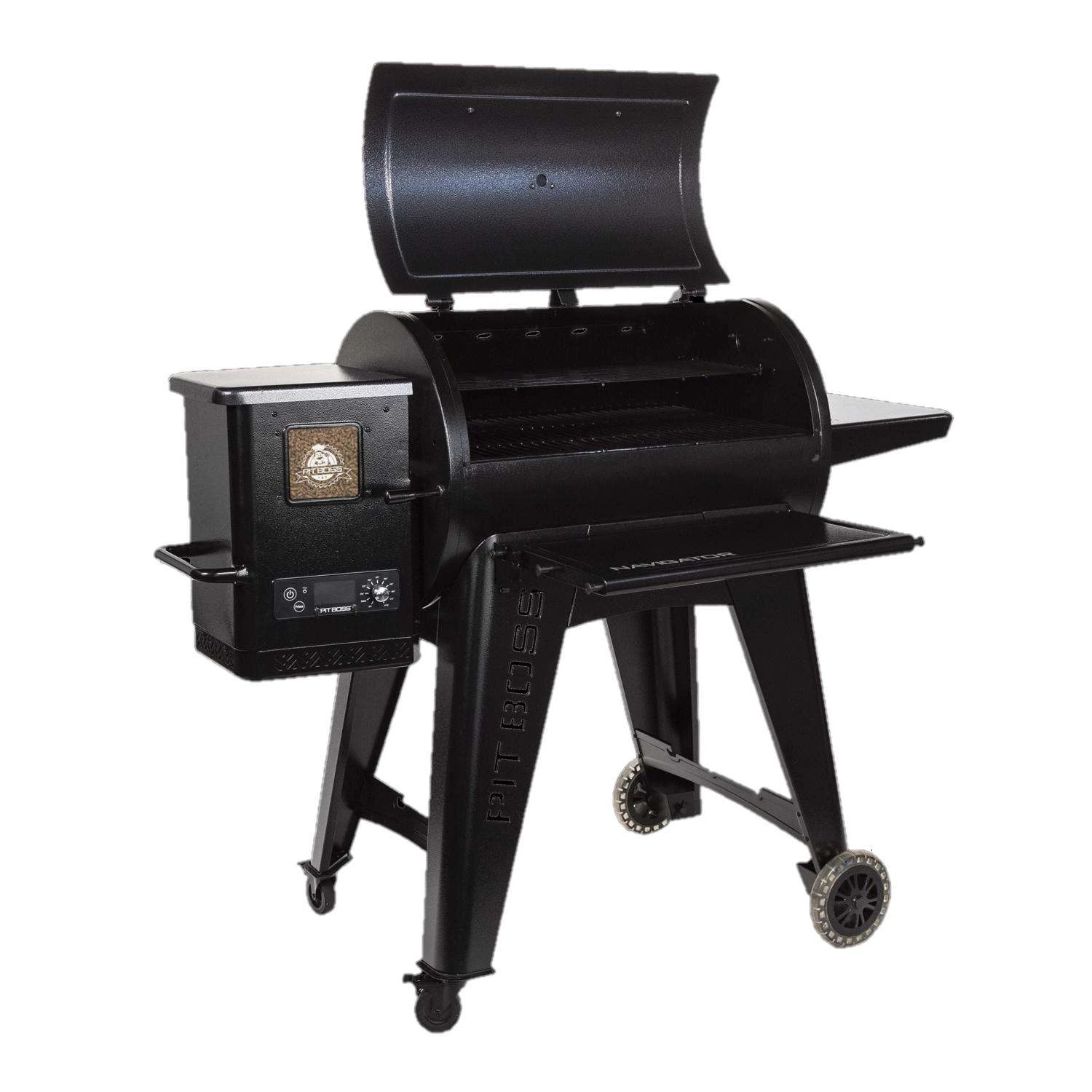 Pit Boss Navigator 850 Wood Pellet Grill And Smoker Black - Image 4