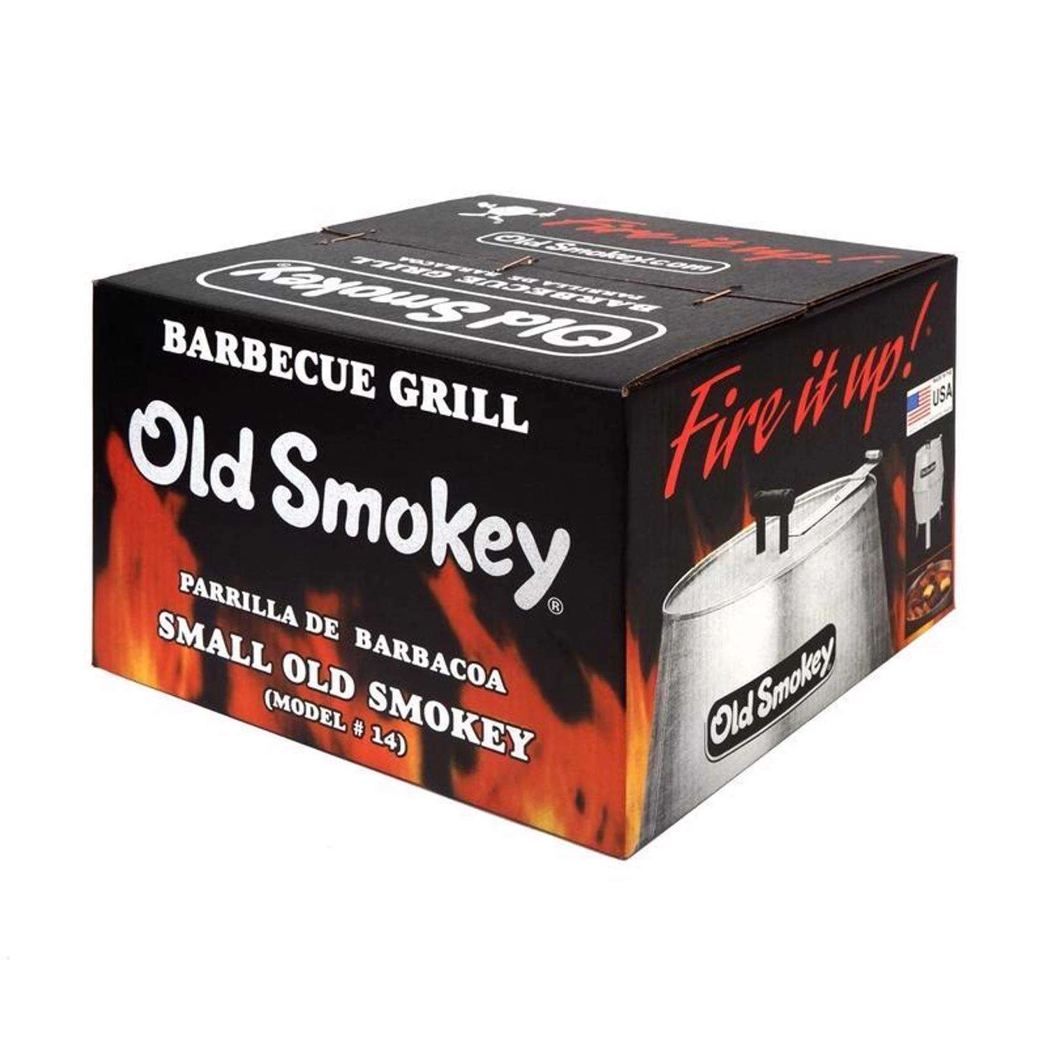 Old Smokey Products 21 In. Charcoal Grill Silver - Image 5