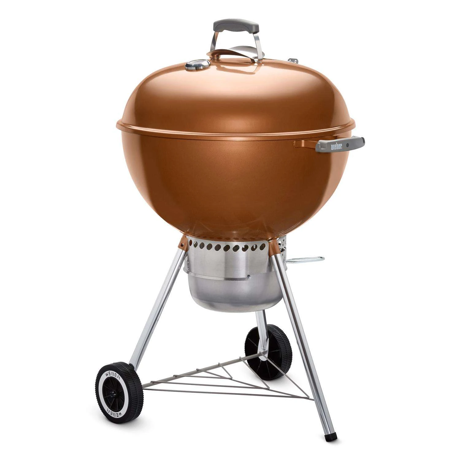 Weber 22 In. Original Kettle Premium Charcoal Grill Copper