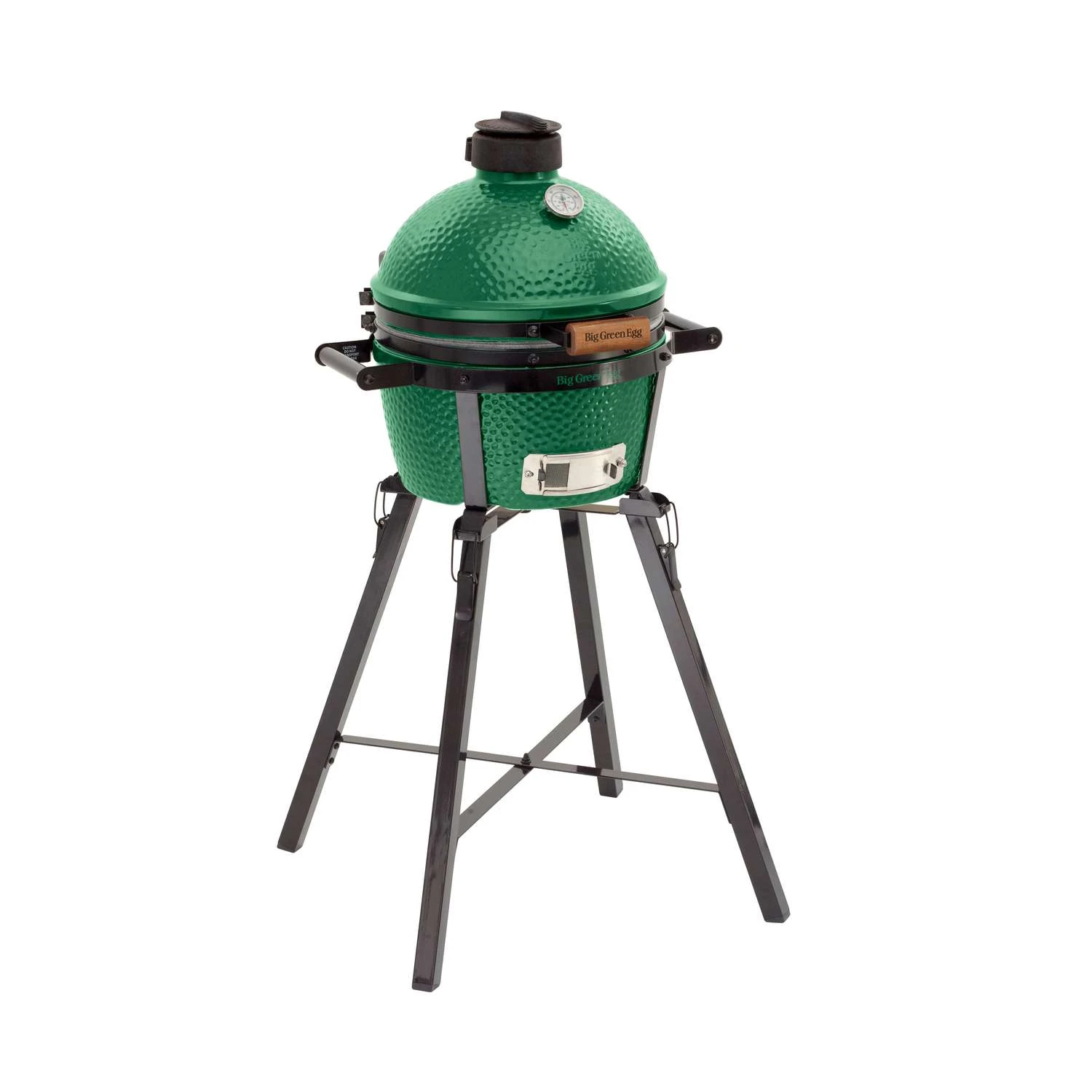 Big Green Egg 13 In. MiniMax EGG Package With Folding Nest And Mates Charcoal Kamado Grill And Smoke - Image 2